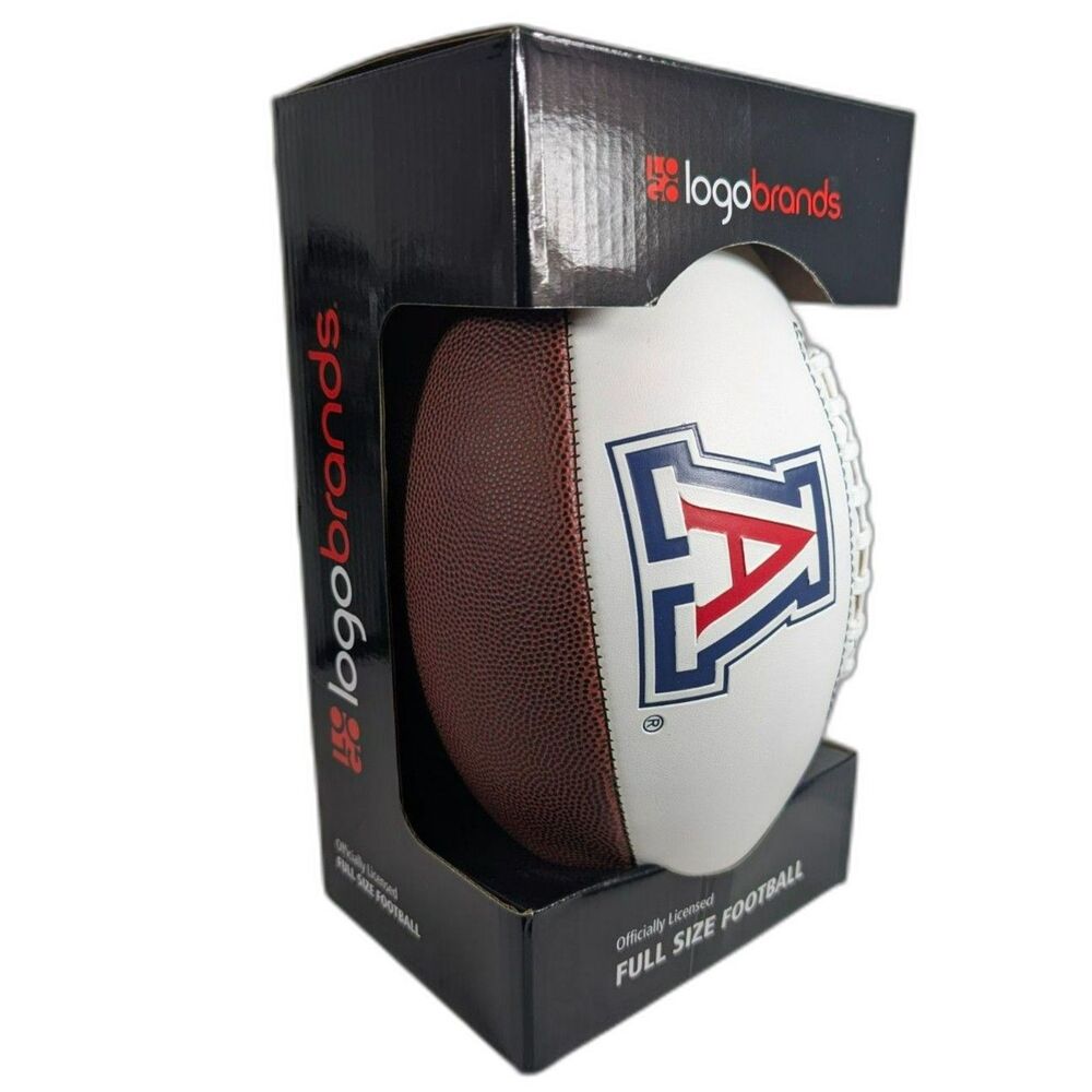 Arizona Wildcats Autograph Football Full Size NCAA Logo Brands 106-93FA-1 NIB